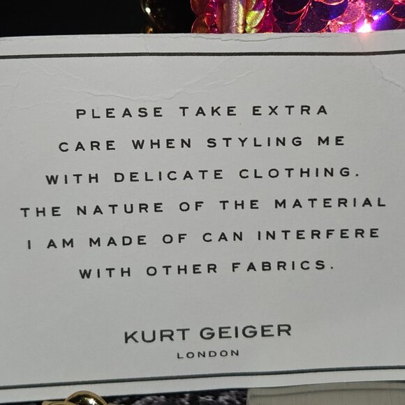 Kurt Geiger London Micro Kingsley Hobo Crossbody Bag (NWT) - Picture 6 of 7